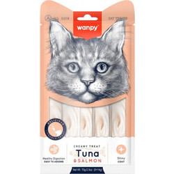 Wanpy Creamy Treat with Tuna & Salmon 70gr