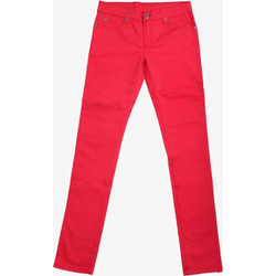 Cheap Monday Υφασμάτινο Γυναικείο Παντελόνι Skinny Εφαρμογή Κόκκινο 1009-1038-2001