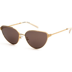 Tory Burch TB6110 33437N Γυναικεία Γυαλιά Ηλίου Πεταλούδα Μεταλλικά Χρυσά με Καφέ Φακό