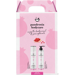 Pandrosia Body Care Pomegranate Shower Gel 250ml + Body Milk 250ml