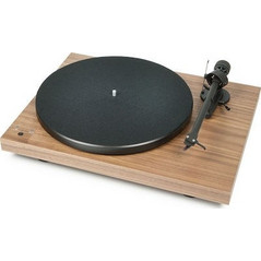 Pro-Ject 51466 Πικάπ με Προενίσχυση USB Walnut + Ortofon OM 10