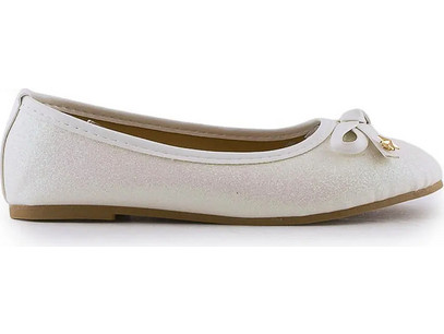Love4shoes Παιδικές Μπαλαρίνες Λευκές 1288-0390