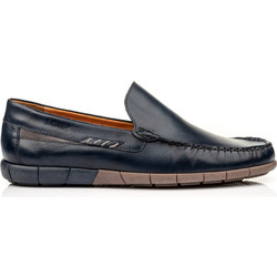 Boxer Ανδρικά Μοκασίνια Loafers Δερμάτινα Navy Μπλε 21355-15-016