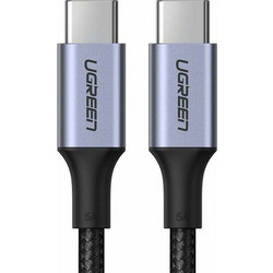 Ugreen US316 Braided USB-C to USB-C 100W 1m Black Grey 6957303874279