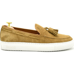 Berwick Ανδρικά Μοκασίνια Boat Shoes Καστόρινα Ταμπά D545