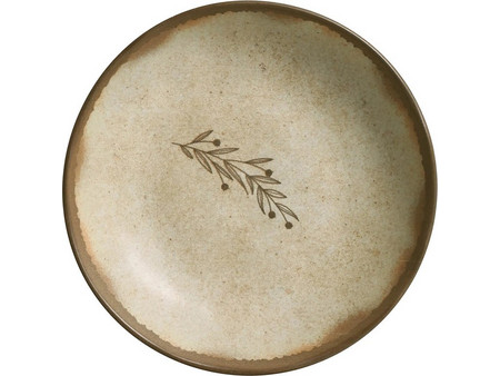 Porto Brasil Ceramica Bio Nativa Πιάτο Βαθύ Πήλινο 22.5cm 0751943