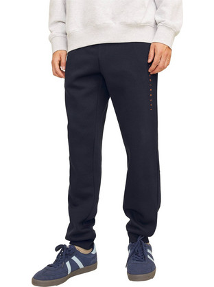 Jack & Jones JJESTAR Ανδρικό Παντελόνι Φόρμας με Λάστιχο Navy Μπλε 12248838