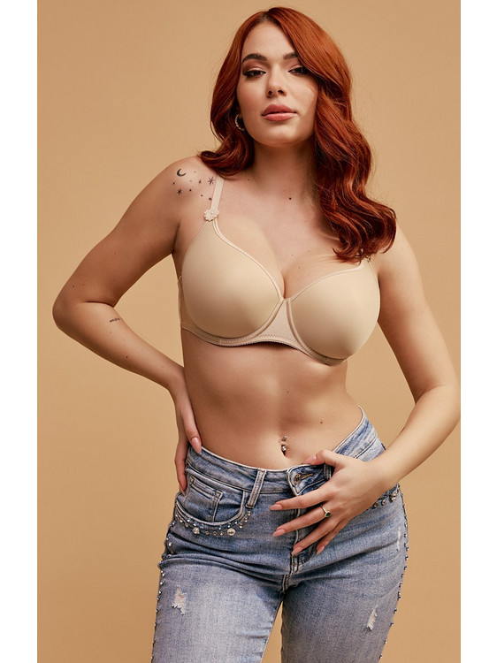 Helen Σουτιέν Minimizer με Μπανέλα Μπεζ 9409