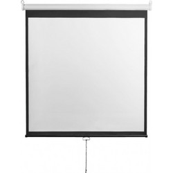 SBOX PSM-100-2 Οθόνη Προβολής Projector Τοίχου / Οροφής 1:1 180x180cm / 100"