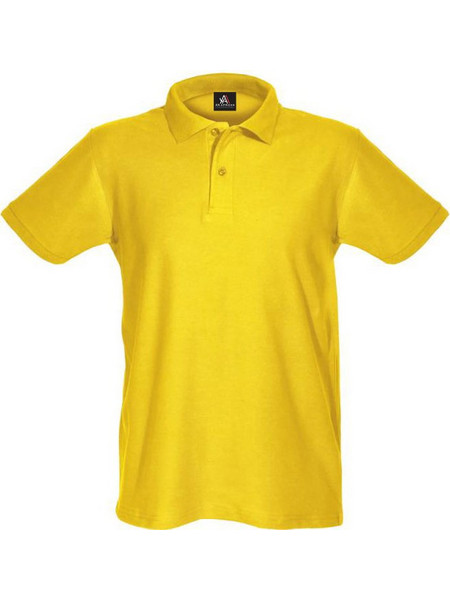 2Αaprons Ανδρική Μπλούζα Polo Κοντομάνικη Κίτρινη AMPS180Y