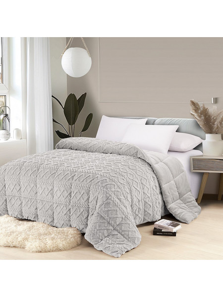 Melinen Κουβερτοπάπλωμα Υπέρδιπλο Hollowfiber 220x240 Ian Silver