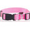 Pet Interest Plain Line Κολάρο Σκύλου Ροζ 1.5x22-40cm