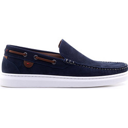 Damiani Ανδρικά Μοκασίνια Loafers Καστόρινα Navy Μπλε 3703
