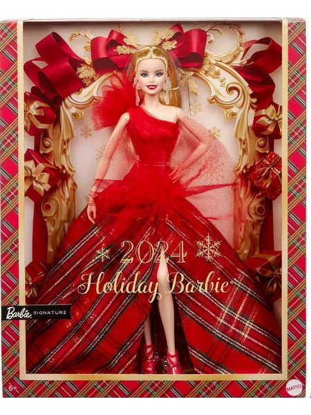 Mattel Barbie Signature 2024 Holiday Fashion Ξανθιά