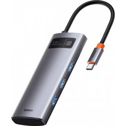 Baseus Metal Gleam USB-C Docking Station με HDMI 4K PD