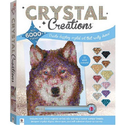 Hinkler Wolf in Snow Καμβάς Diamond Painting Kit 29x23cm CC-11
