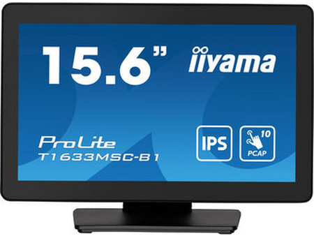 iiyama ProLite T1633MSC-B1 IPS Monitor 15.6" 1920x1080 FHD 60Hz 5ms