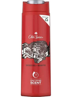 Old Spice Wolfthorn Σαμπουάν & Αφρόλουτρο για Επανόρθωση 400ml