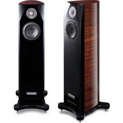 Usher Dancer Mini One Diamond Ζεύγος Ηχείων Hi-Fi Δαπέδου 2 Δρόμων High Gloss Macassar
