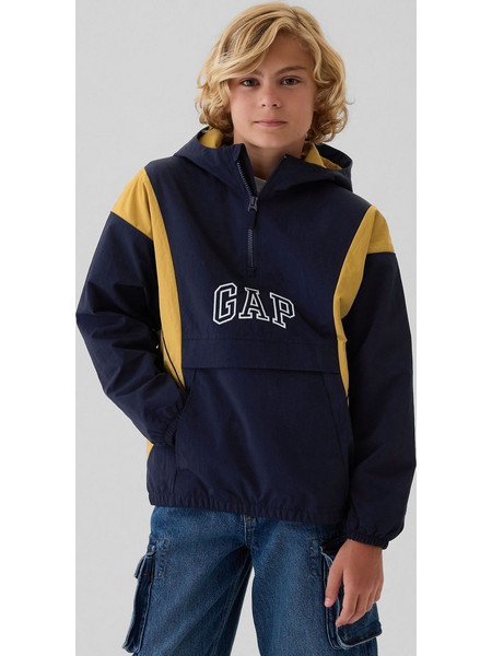 Gap Παιδικό Μπουφάν Χειμωνιάτικο Pullover Αντιανεμικό Navy Μπλε 514972001