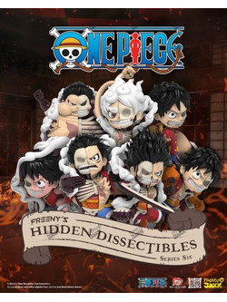 Mighty jaxx One Piece Series 6 Freeny's Hidden Dissectibles 10cm