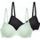 Dorina Amora Σουτιέν Push Up με Μπανέλα Πράσινο Mint Μαύρο FXTT0041LA130-2X03560356