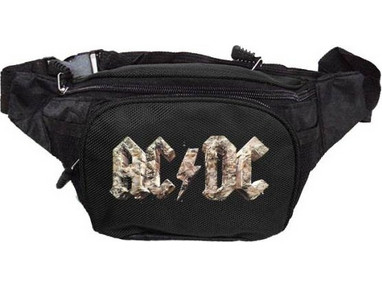 Takeposition AC/DC Τσαντάκι Μέσης Μαύρο 960-7537B-02
