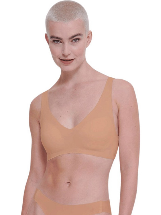 Sloggi Zero Feel 2.0 Μπουστάκι Push Up χωρίς Μπανέλα Μπεζ 10217729-00CM