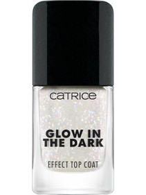 Catrice Glow In The Dark 020 All Nighter Top Coat Shimmer Βερνίκι Νυχιών 10.5ml