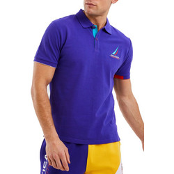 Nautica Ανδρική Μπλούζα Polo Κοντομάνικη Μωβ 3NCN7D00070-305