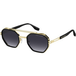 Marc Jacobs MARC782/S RHL/9O Ανδρικά Γυαλιά Ηλίου Τετράγωνα Μεταλλικά Χρυσά με Μαύρο Φακό
