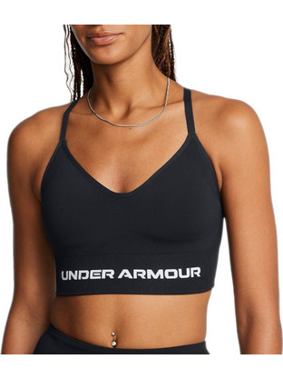 Under Armour Vanish Seamless Αθλητικό Μπουστάκι με Χαμηλή Στήριξη & Αφαιρούμενη Ενίσχυση Μαύρο 1384417-001