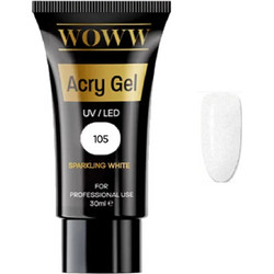 WOWW Cosmetics 105 Sparkling White Acrygel 30ml