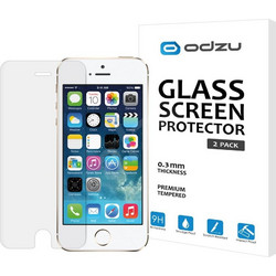 Odzu Screen Protector Tempered Glass 2-pack (iPhone SE / 5S)