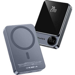 Awei P39K Wireless Magsafe Power Bank 10000mAh 20W με Θύρα USB-C Grey