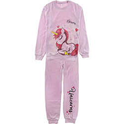 Dreams by Joyce My Unicorn's Sleep Παιδική Πιτζάμα Fleece Χειμωνιάτικη Ροζ 2375107