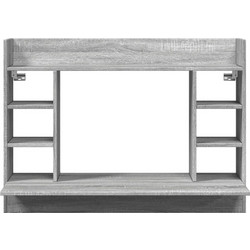 vidaXL Γραφείο Τοίχου Ξύλινο 105x75x48cm 847973