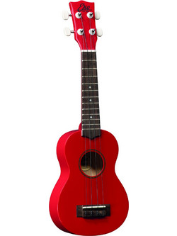 Eko Guitars Uku Primo Soprano Red