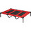 PawHut Υπερυψωμένο Κρεβάτι Σκύλου Κόκκινο 122x92cm D04-069RD