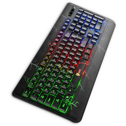 Liocat KX556C Gaming Πληκτρολόγιο RGB Black