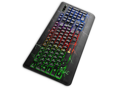 Liocat KX556C Gaming Πληκτρολόγιο RGB Black