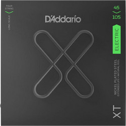 D'Addario XTB45105 Long Scale Σετ 4 Χορδές Ηλεκτρικού Μπάσου Nickel Plated Steel 45-105" Mixed Tension