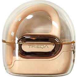 Treqa BT-54 Ακουστικά Bluetooth Earbud Ανθεκτικά στο Νερό Beige