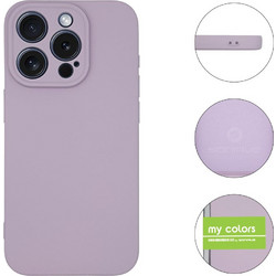 Sonique My Colors Silicone Back Cover Violet (iPhone 15 Pro)