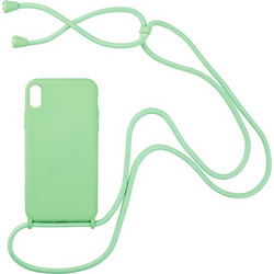 Sonique Carryhang Back Cover Light Green (iPhone XS Max)