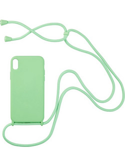 Sonique Carryhang Back Cover Light Green (iPhone XS Max)