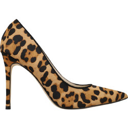 Nine West FRESHP5 Γόβες Suede με Τακούνι Στιλέτο Μαύρες Μπεζ FRESHP501-DNA01
