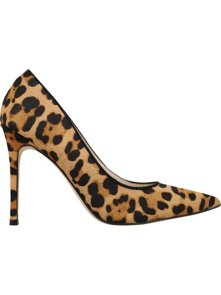 Nine West FRESHP5 Γόβες Suede με Τακούνι Στιλέτο Μαύρες Μπεζ FRESHP501-DNA01