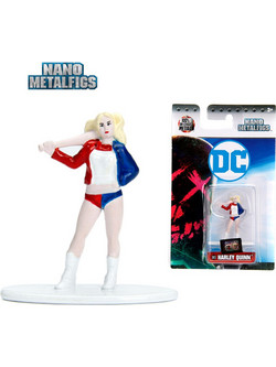 Jada Nano Metalfigs DC Comics Harley Quinn Φιγούρα Δράσης για 3+ Ετών 4cm