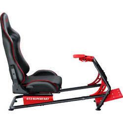 Oplite Καρέκλα Gaming Δερματίνης Μαύρη S7194766
